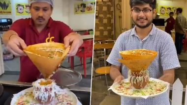 Matka Dosa: Food Outlet Gives Twist to South India’s Most Beloved Cuisine, Preparation Video of Fusion Dish Goes Viral